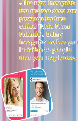 Incognito online dating